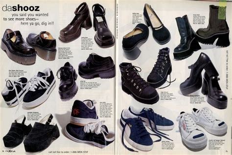 popular shoes in the 90s.